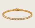 2mm Classic Tennis Bracelet – 14k Yellow Gold